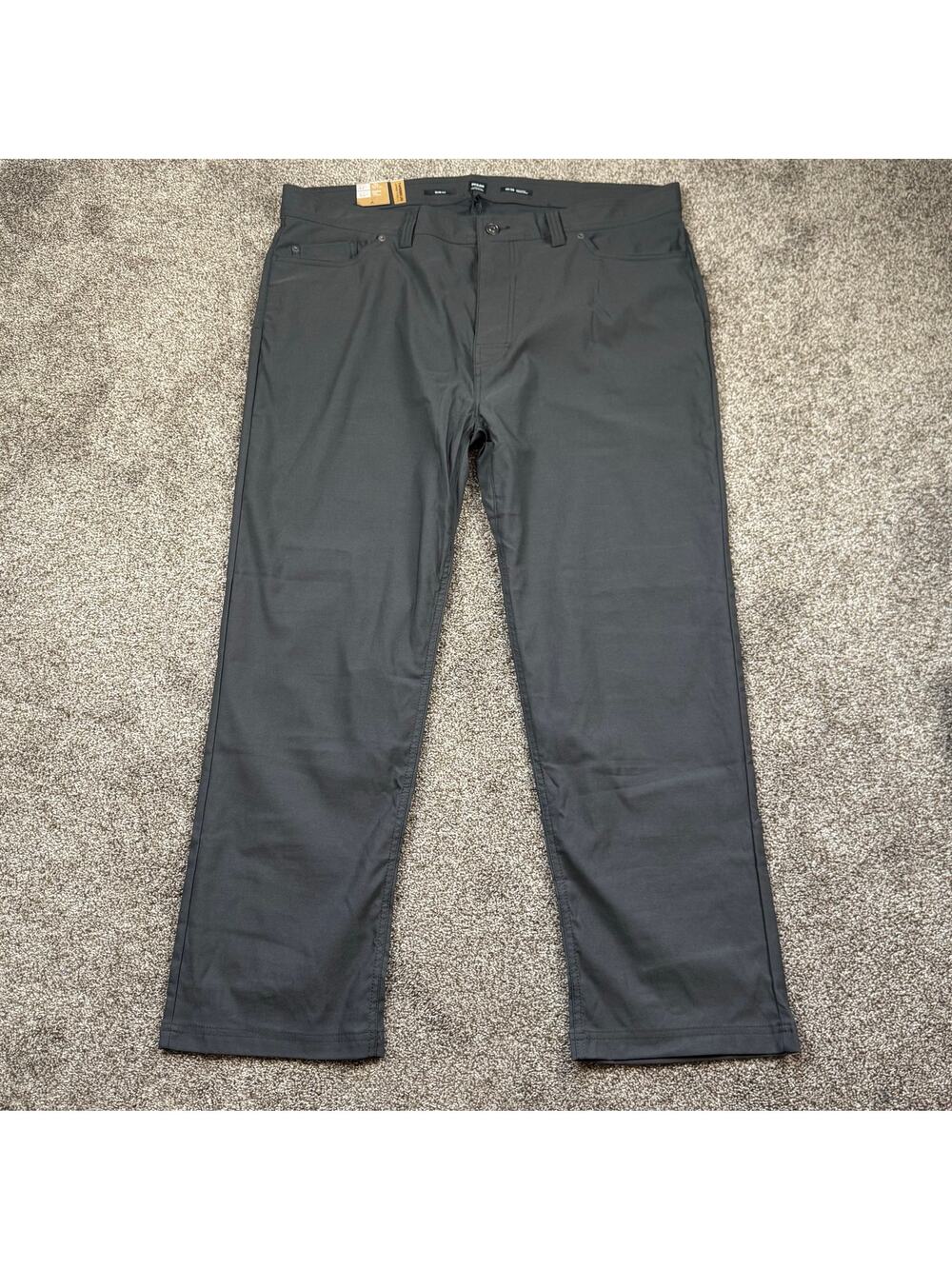 prAna Brion Slim Pant II Hiking Pants Outdoor NWT Men's 42x30 Dark Iron Gray